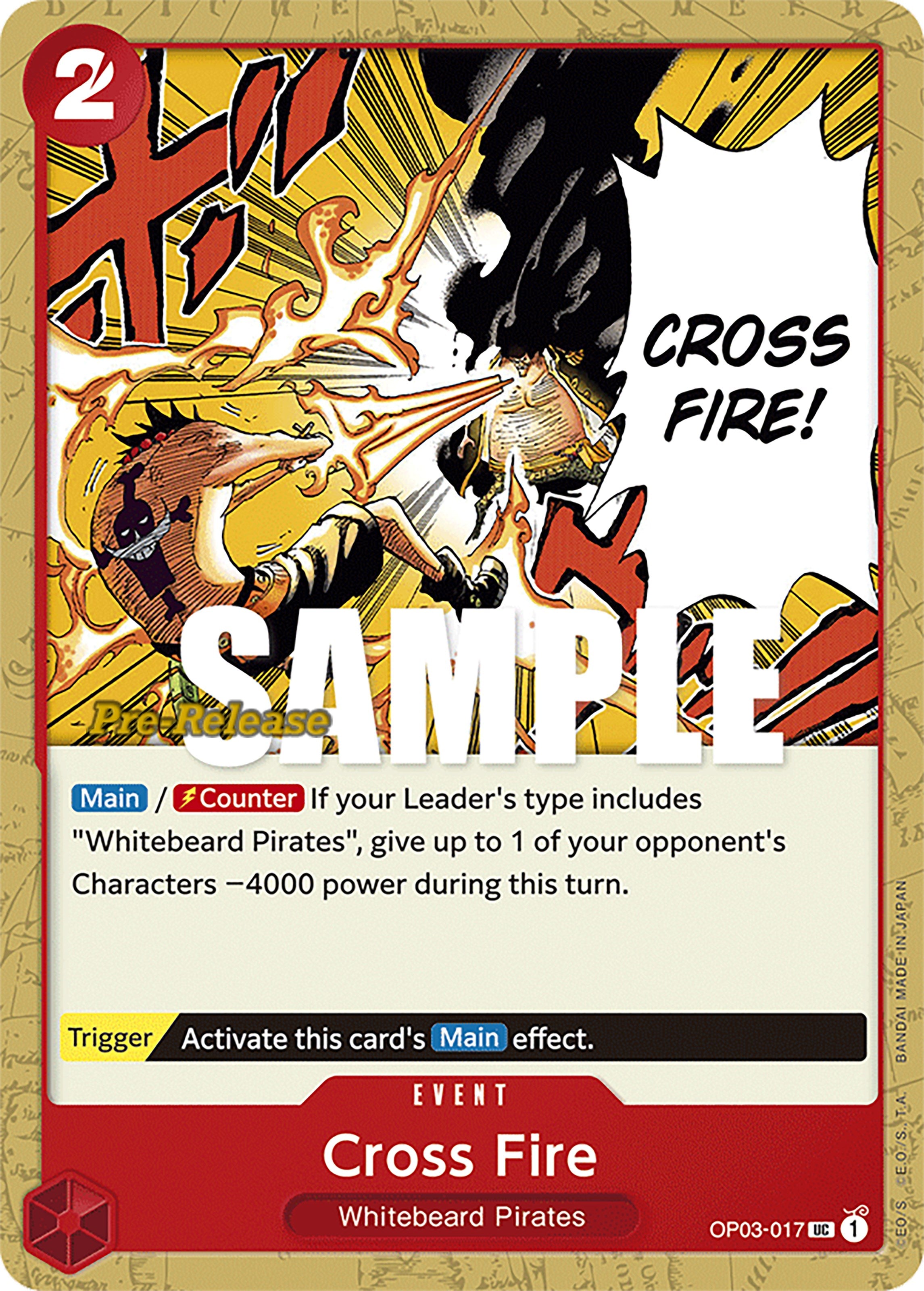 Cross Fire [Pillars of Strength Pre-Release Cards] | Arkham Games and Comics