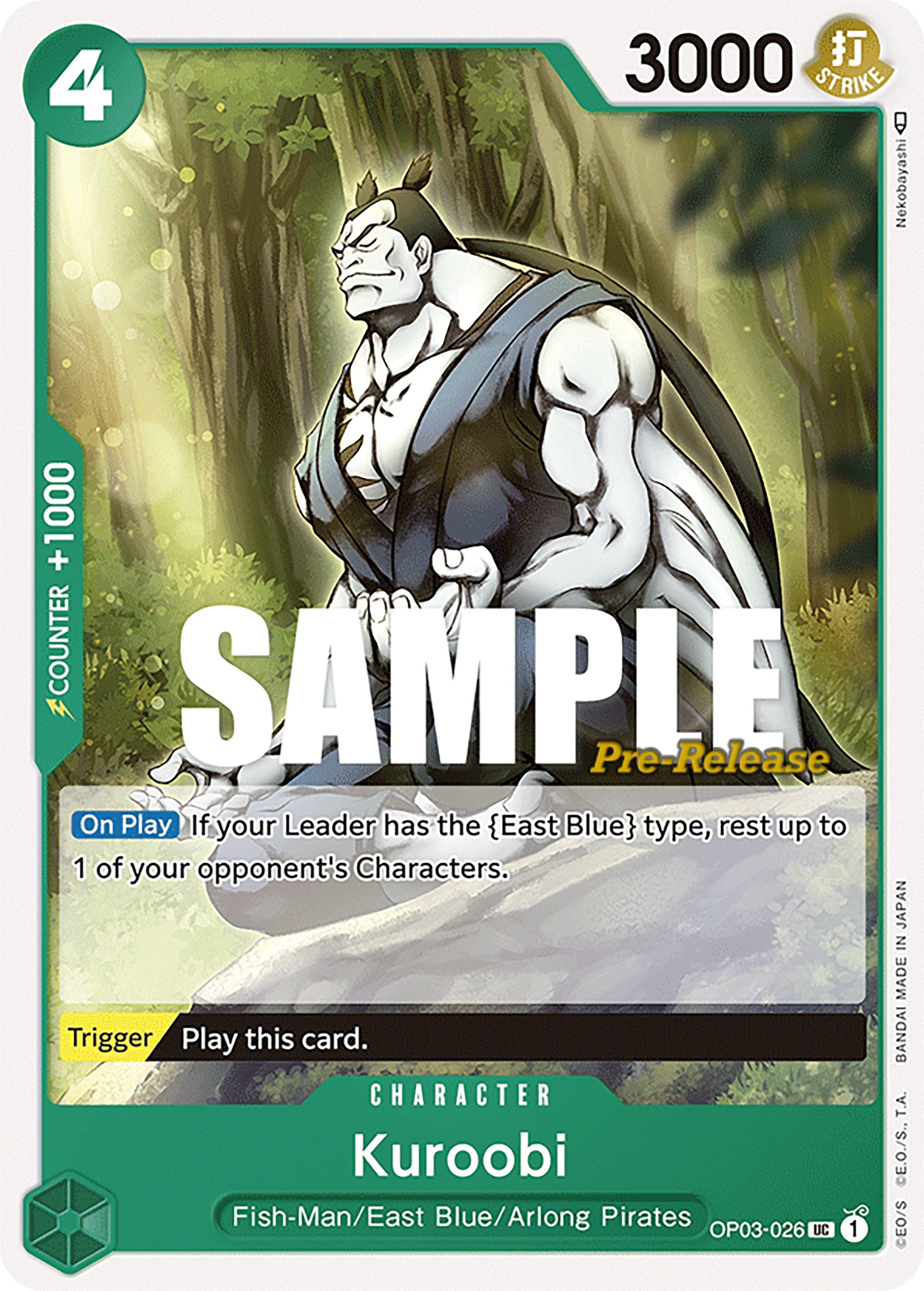 Kuroobi [Pillars of Strength Pre-Release Cards] | Arkham Games and Comics