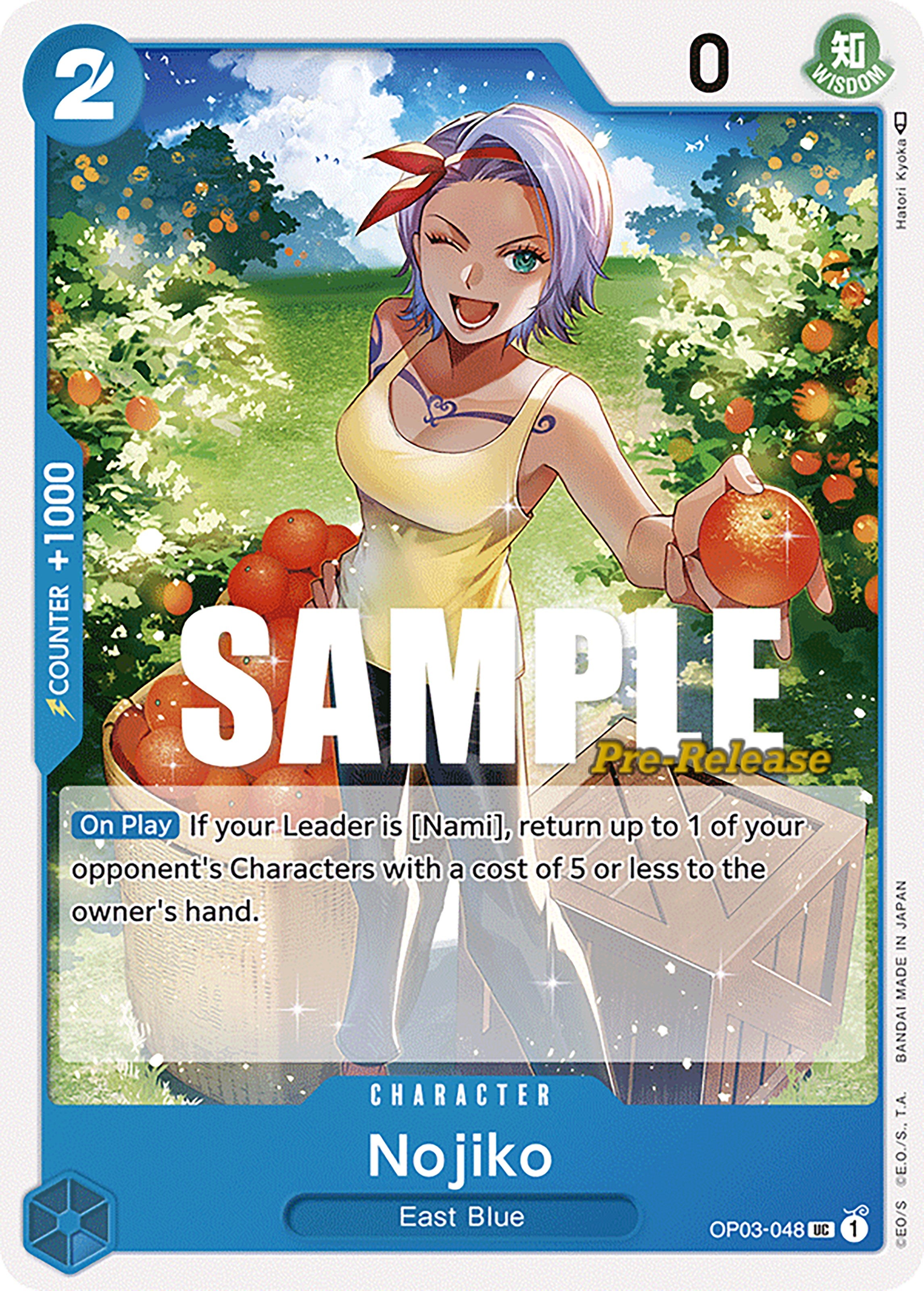 Nojiko [Pillars of Strength Pre-Release Cards] | Arkham Games and Comics
