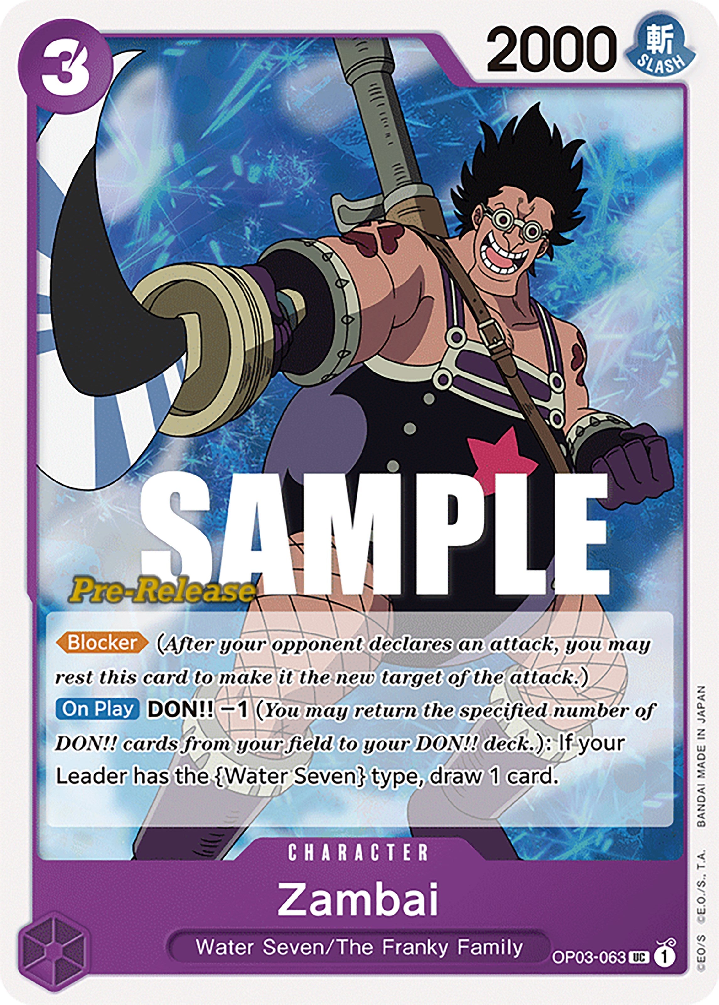 Zambai [Pillars of Strength Pre-Release Cards] | Arkham Games and Comics