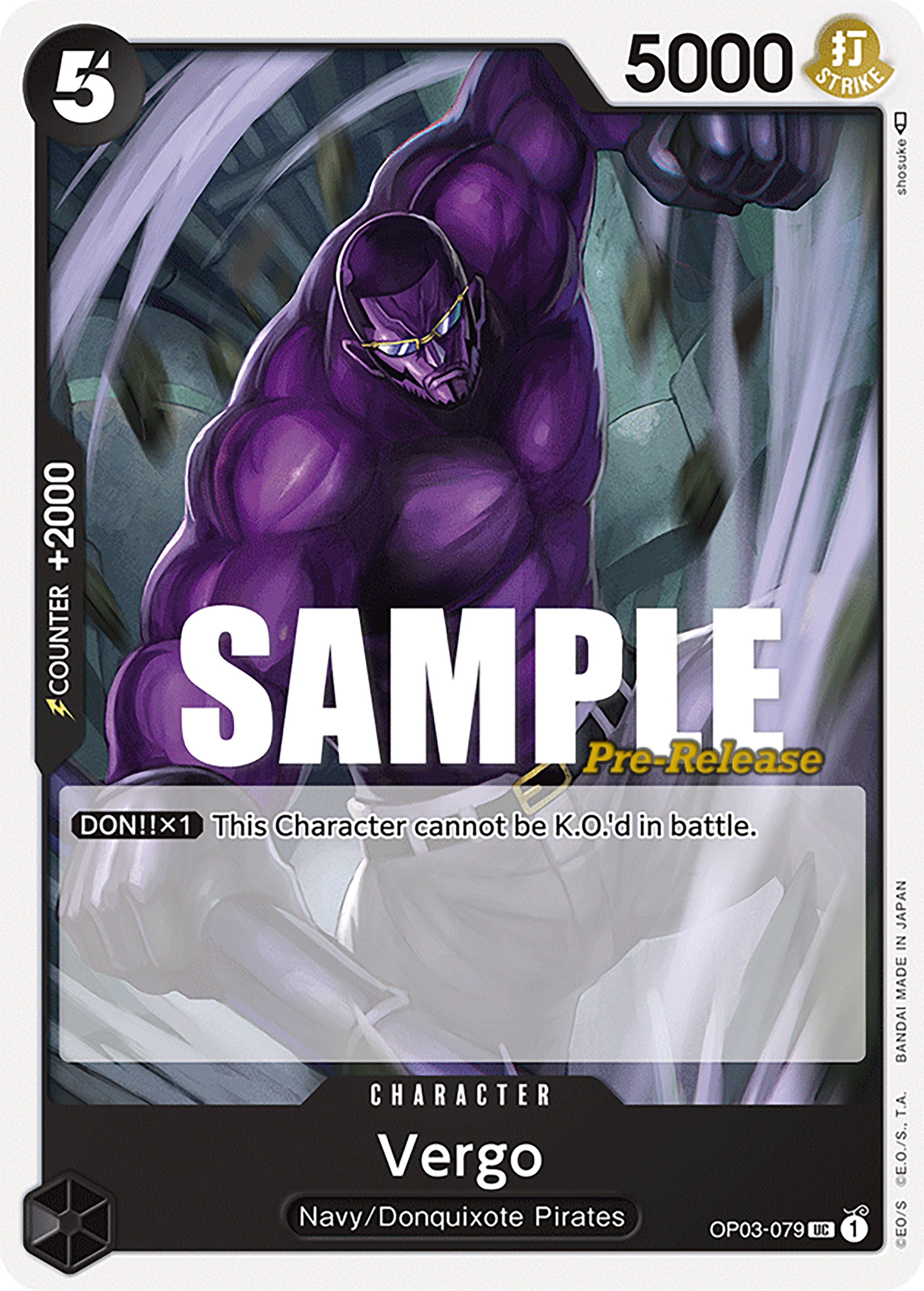 Vergo [Pillars of Strength Pre-Release Cards] | Arkham Games and Comics