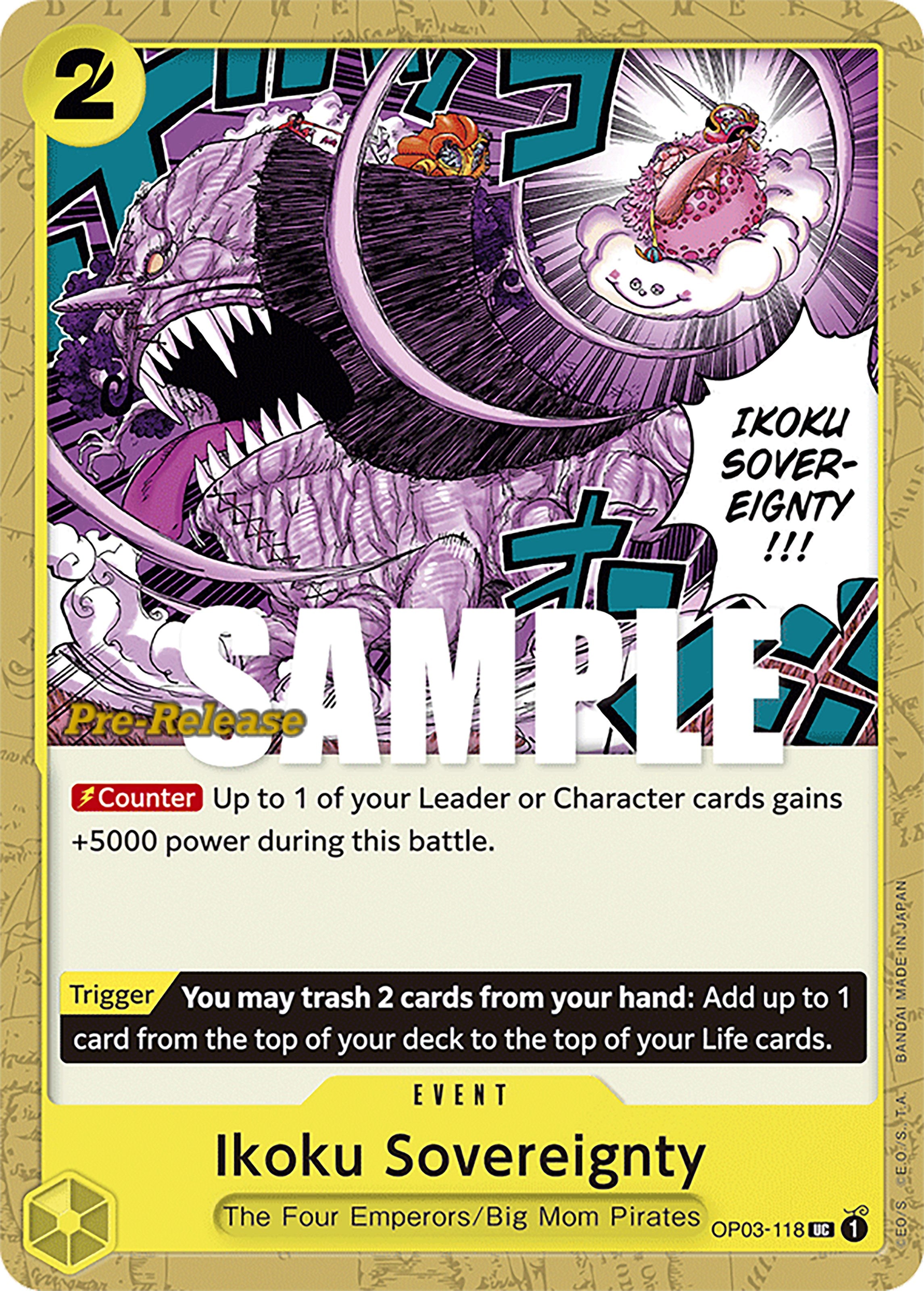 Ikoku Sovereignty [Pillars of Strength Pre-Release Cards] | Arkham Games and Comics