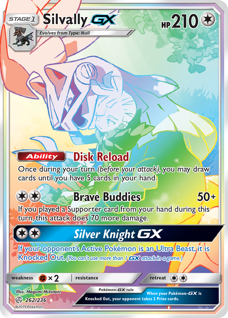 Silvally GX (262/236) [Sun & Moon: Cosmic Eclipse] | Arkham Games and Comics