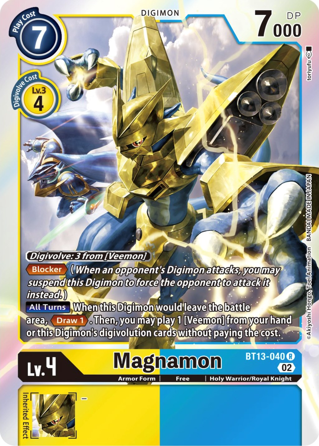 Magnamon [BT13-040] [Versus Royal Knights Booster] | Arkham Games and Comics