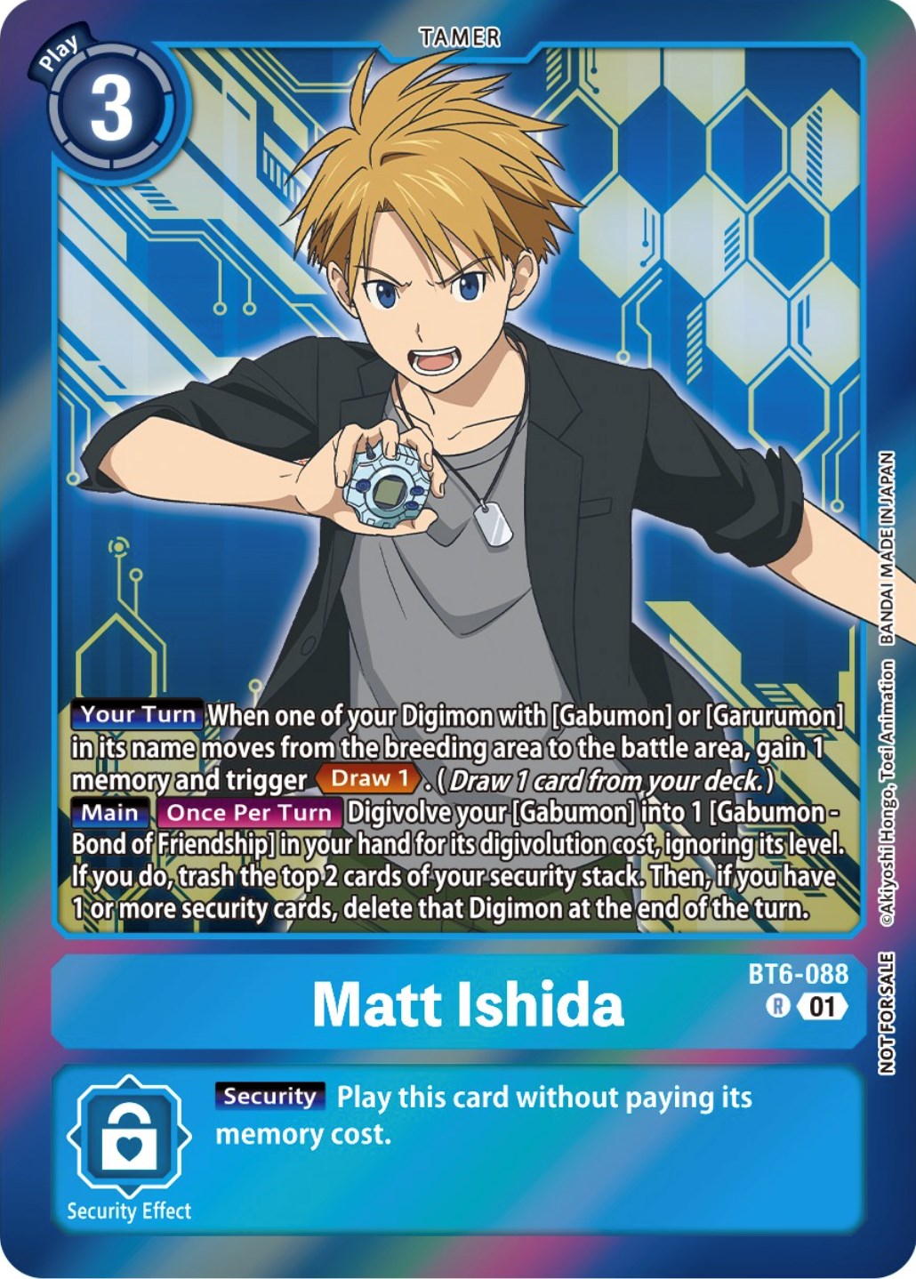 Matt Ishida [BT6-088] (Event Pack 5) [Double Diamond Promos] | Arkham Games and Comics