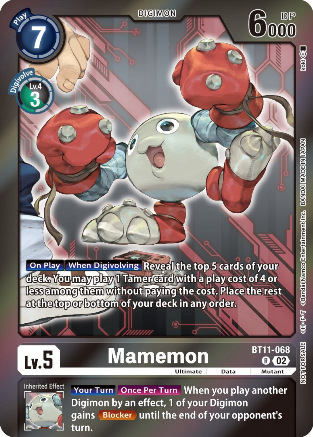 Mamemon [BT11-068] (Event Pack 5) [Dimensional Phase Promos] | Arkham Games and Comics