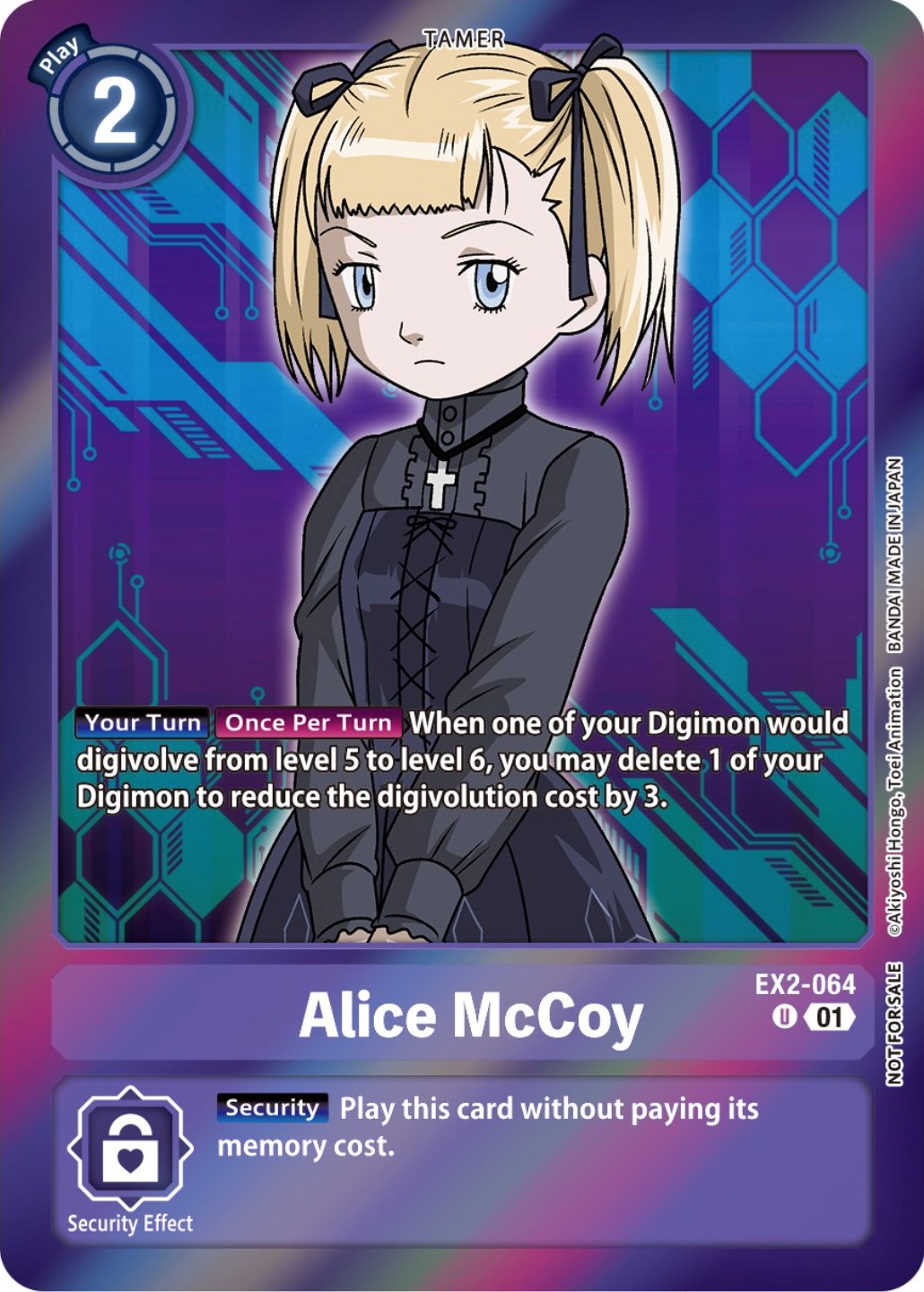 Alice McCoy [EX2-064] (Event Pack 5) [Digital Hazard Promos] | Arkham Games and Comics