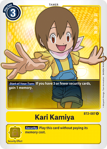 Kari Kamiya [BT2-087] [Release Special Booster Ver.1.0] | Arkham Games and Comics