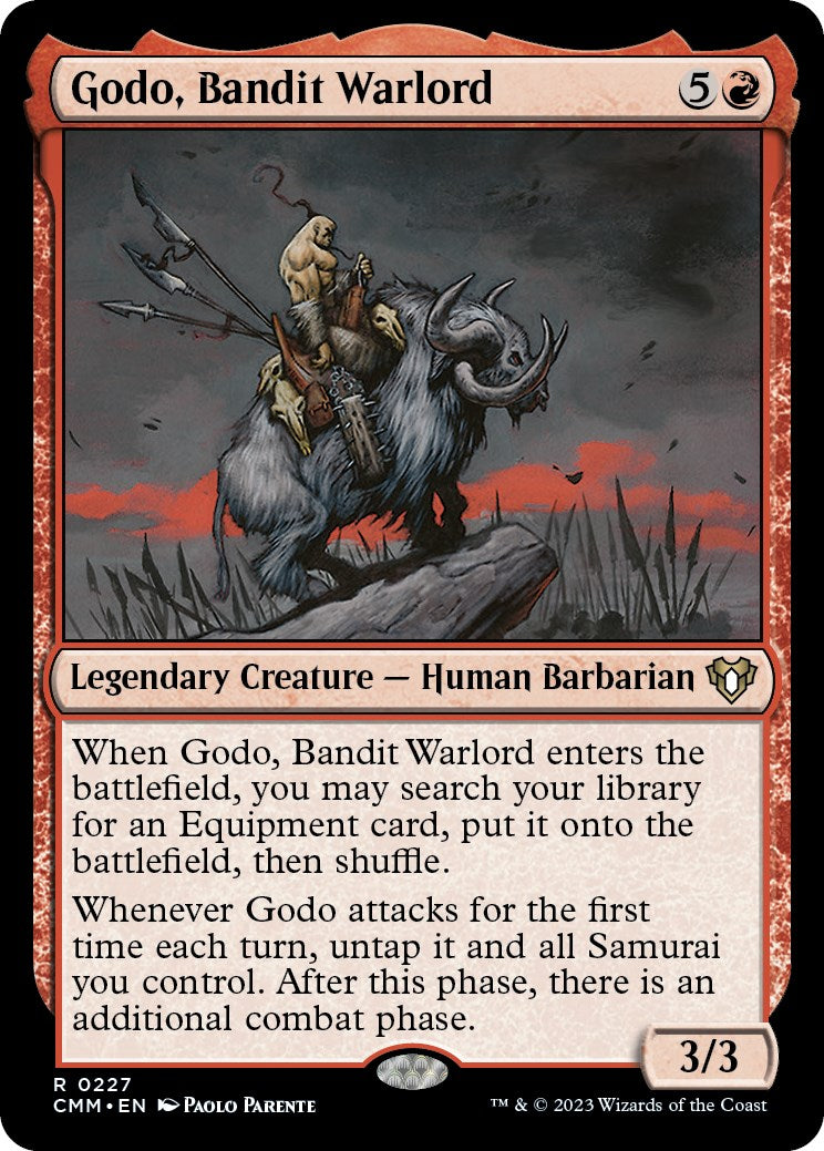 Godo, Bandit Warlord [Commander Masters] | Arkham Games and Comics