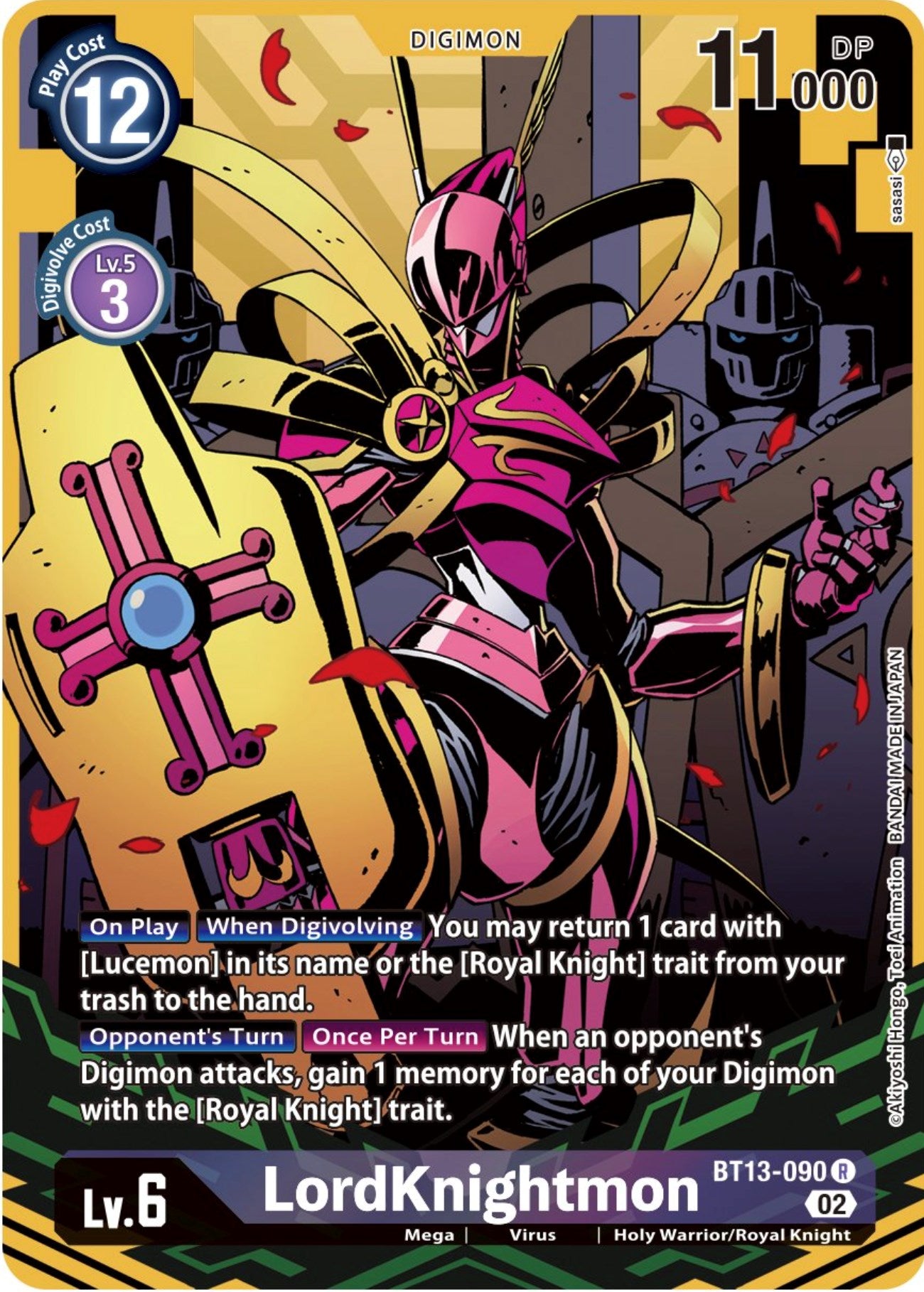 LordKnightmon [BT13-090] (Alternate Art) [Versus Royal Knights Booster] | Arkham Games and Comics