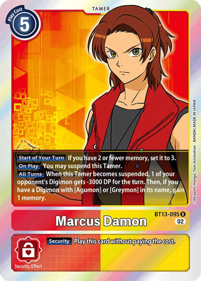 Marcus Damon [BT13-095] [Versus Royal Knights Booster] | Arkham Games and Comics