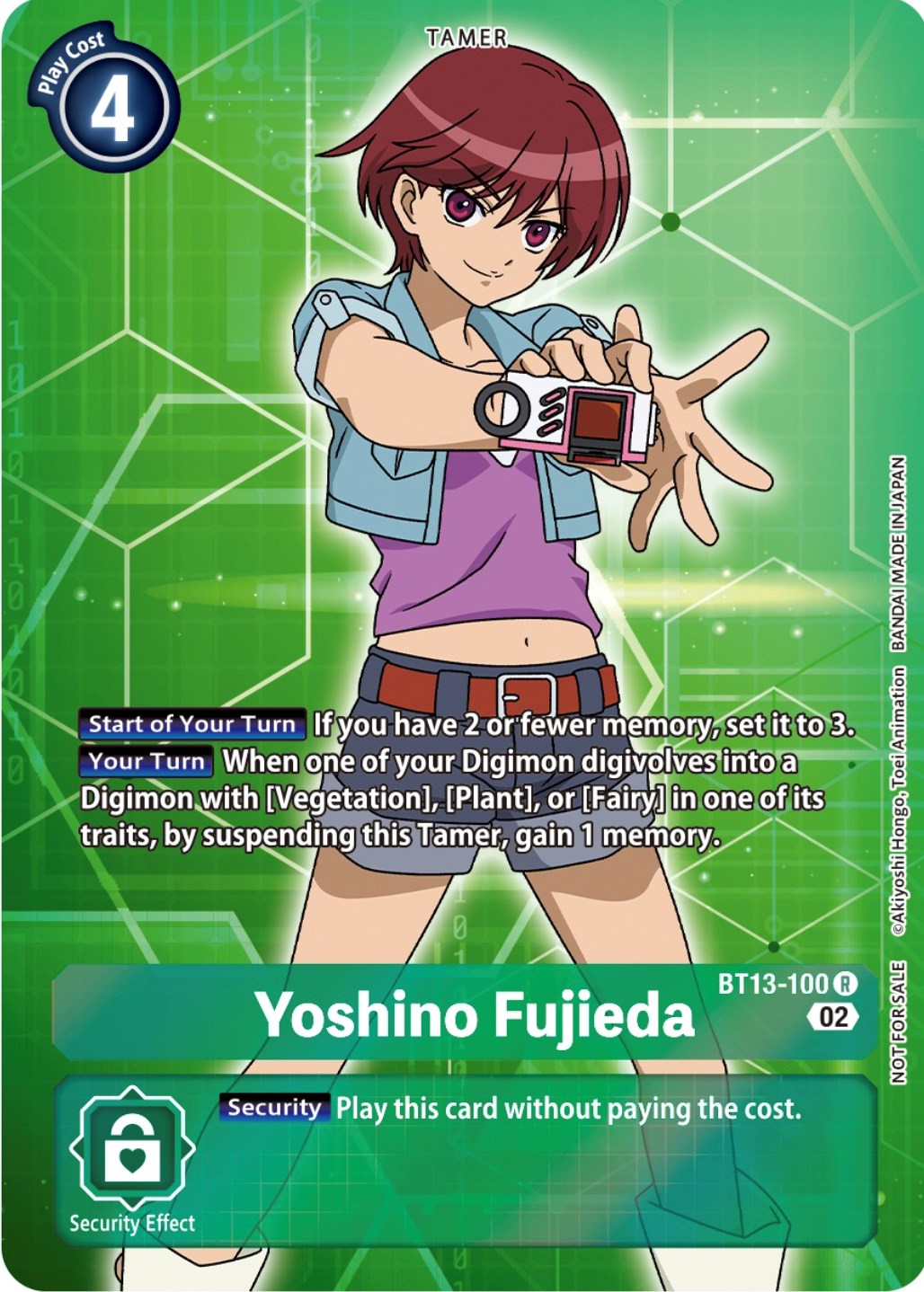 Yoshino Fujieda [BT13-100] (Box Topper) [Versus Royal Knights Booster] | Arkham Games and Comics