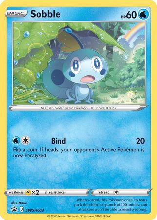 Sobble (SWSH003) [Sword & Shield: Black Star Promos] | Arkham Games and Comics