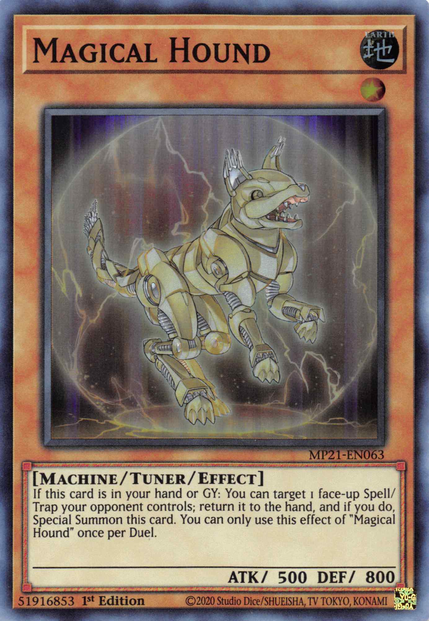 Magical Hound [MP21-EN063] Super Rare | Arkham Games and Comics