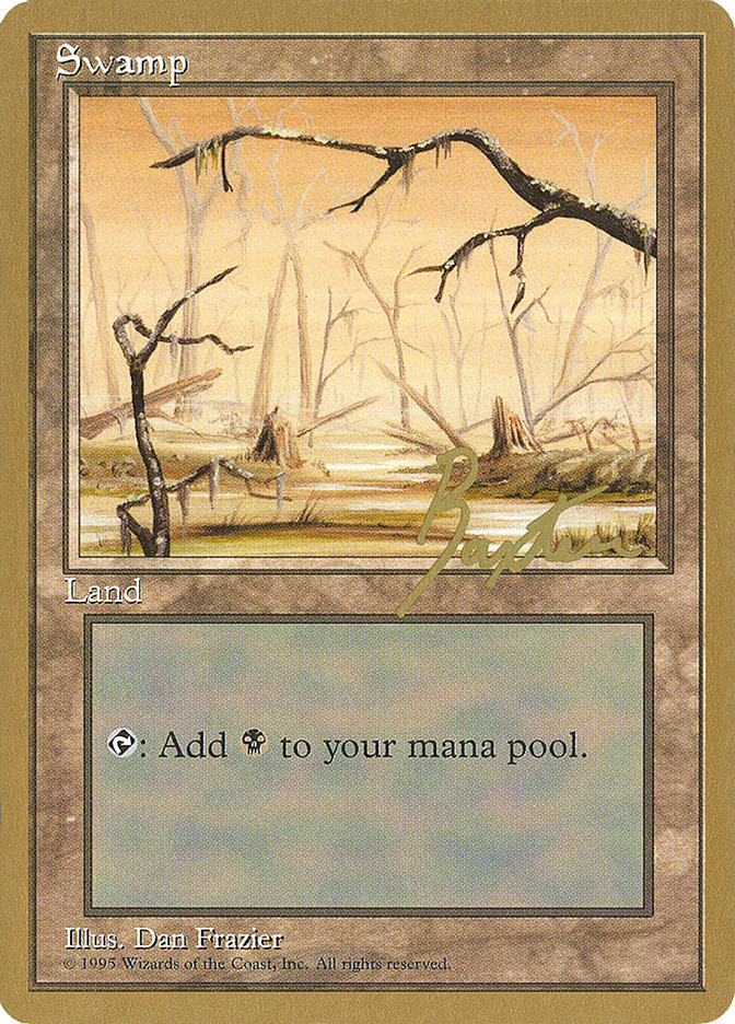 Swamp (gb370) (George Baxter) [Pro Tour Collector Set] | Arkham Games and Comics