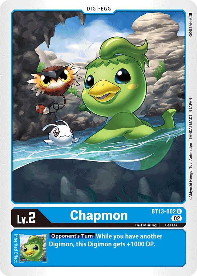 Chapmon [BT13-002] [Versus Royal Knights Booster] | Arkham Games and Comics