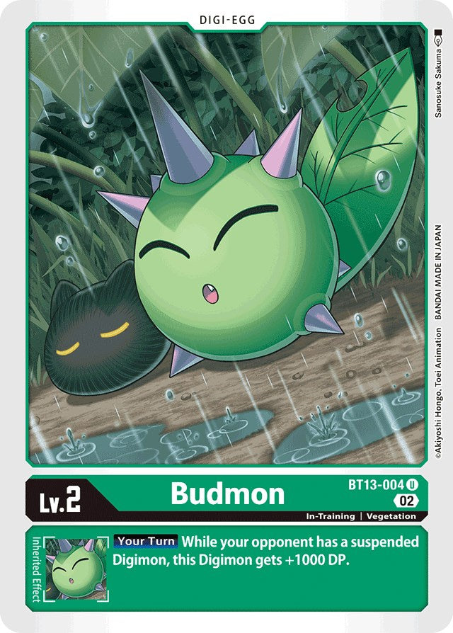 Budmon [BT13-004] [Versus Royal Knights Booster] | Arkham Games and Comics