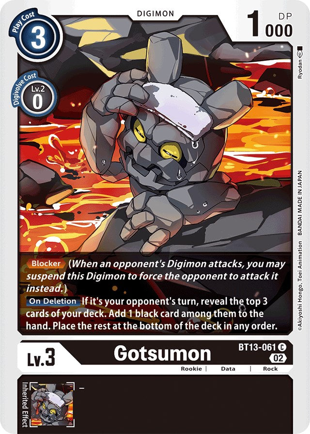 Gotsumon [BT13-061] [Versus Royal Knights Booster] | Arkham Games and Comics