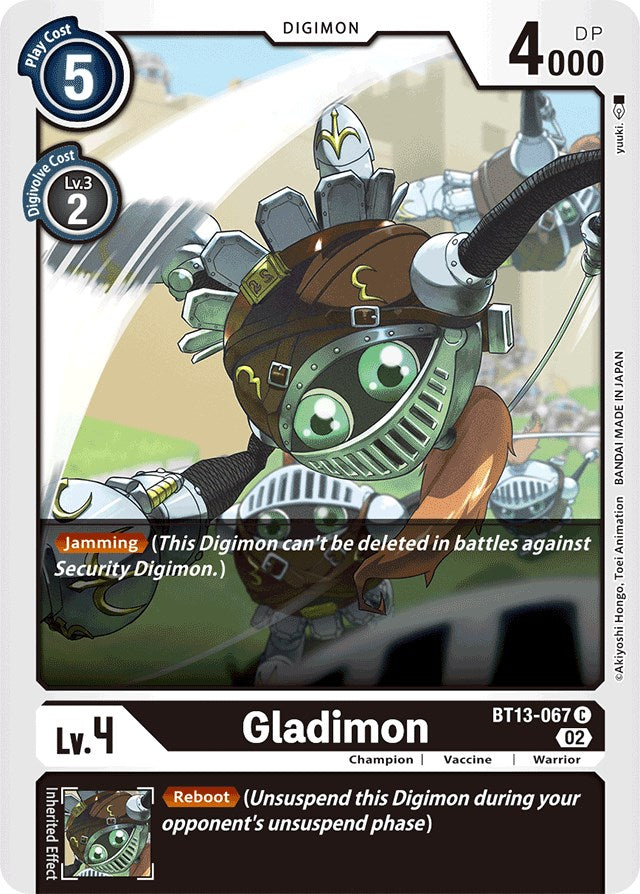 Gladimon [BT13-067] [Versus Royal Knights Booster] | Arkham Games and Comics