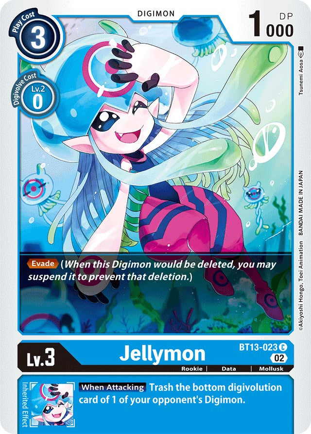 Jellymon [BT13-023] [Versus Royal Knights Booster] | Arkham Games and Comics