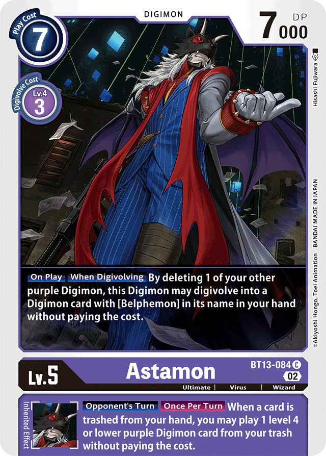Astamon [BT13-084] [Versus Royal Knights Booster] | Arkham Games and Comics