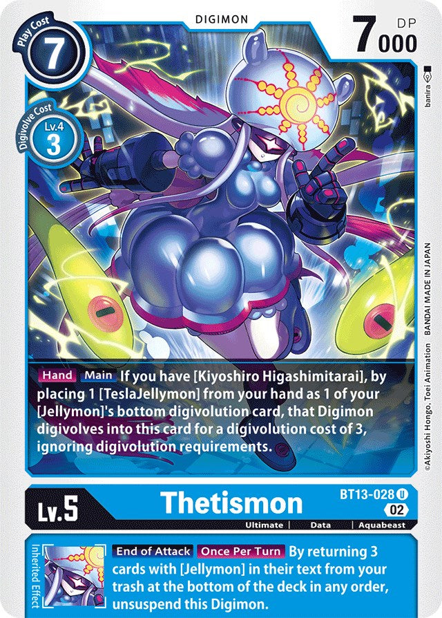 Thetismon [BT13-028] [Versus Royal Knights Booster] | Arkham Games and Comics