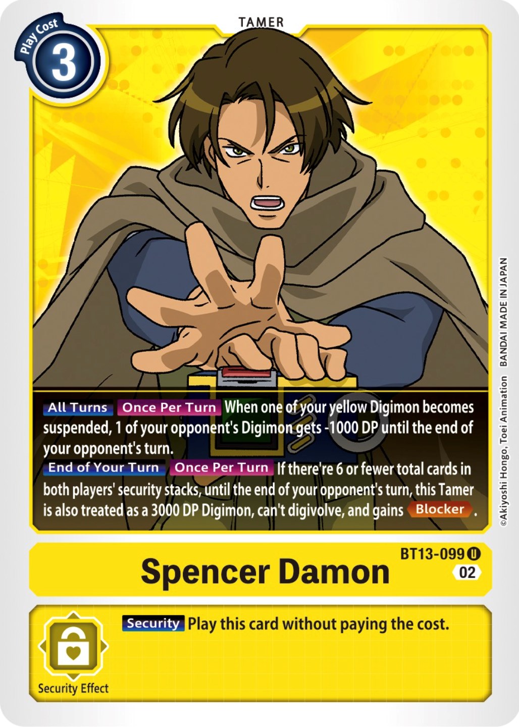 Spencer Damon [BT13-099] [Versus Royal Knights Booster] | Arkham Games and Comics