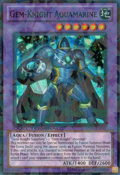 Gem-Knight Aquamarine [DT05-EN035] Super Rare | Arkham Games and Comics