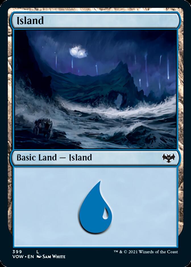 Island (399) [Innistrad: Crimson Vow] | Arkham Games and Comics