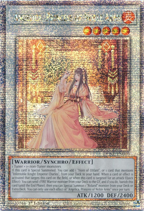 Angelica, Princess of Noble Arms [DUNE-EN040] Quarter Century Secret Rare | Arkham Games and Comics