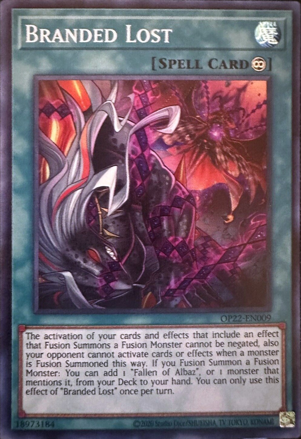 Branded Lost [OP22-EN009] Super Rare | Arkham Games and Comics