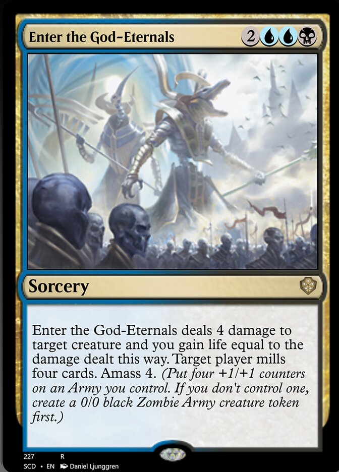 Enter the God-Eternals [Starter Commander Decks] | Arkham Games and Comics