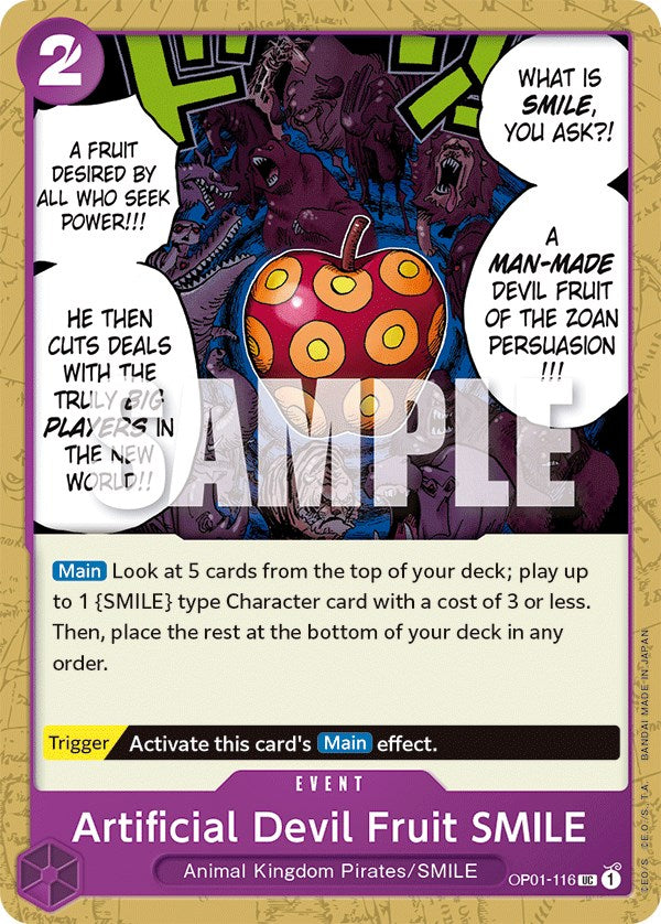 Artificial Devil Fruit SMILE [Romance Dawn] | Arkham Games and Comics