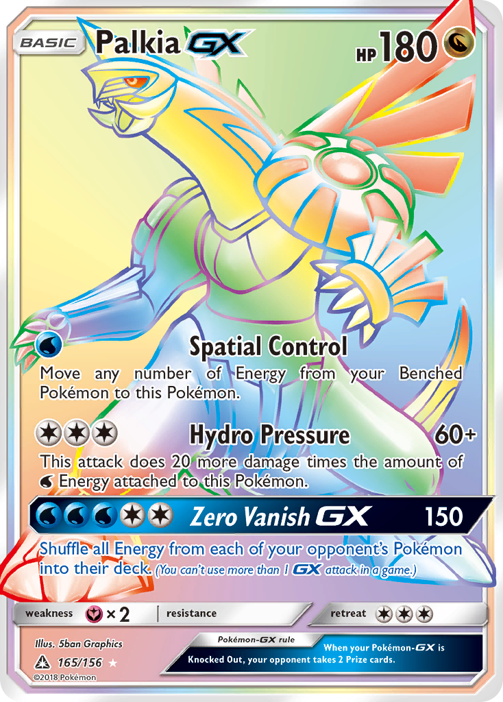 Palkia GX (165/156) [Sun & Moon: Ultra Prism] | Arkham Games and Comics