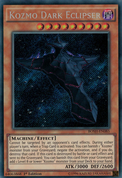 Kozmo Dark Eclipser [BOSH-EN085] Secret Rare | Arkham Games and Comics