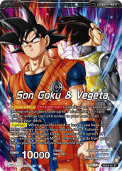 Son Goku & Vegeta // SSB Vegito, Shining Warrior (SD23-01) [Critical Blow] | Arkham Games and Comics