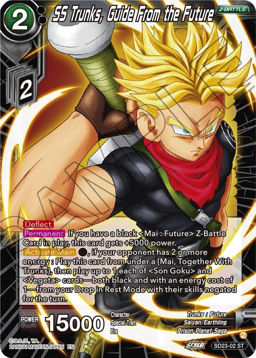 SS Trunks, Guide From the Future (SD23-02) [Critical Blow] | Arkham Games and Comics