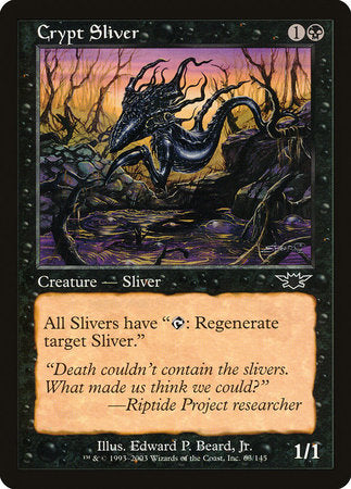 Crypt Sliver [Legions] | Arkham Games and Comics