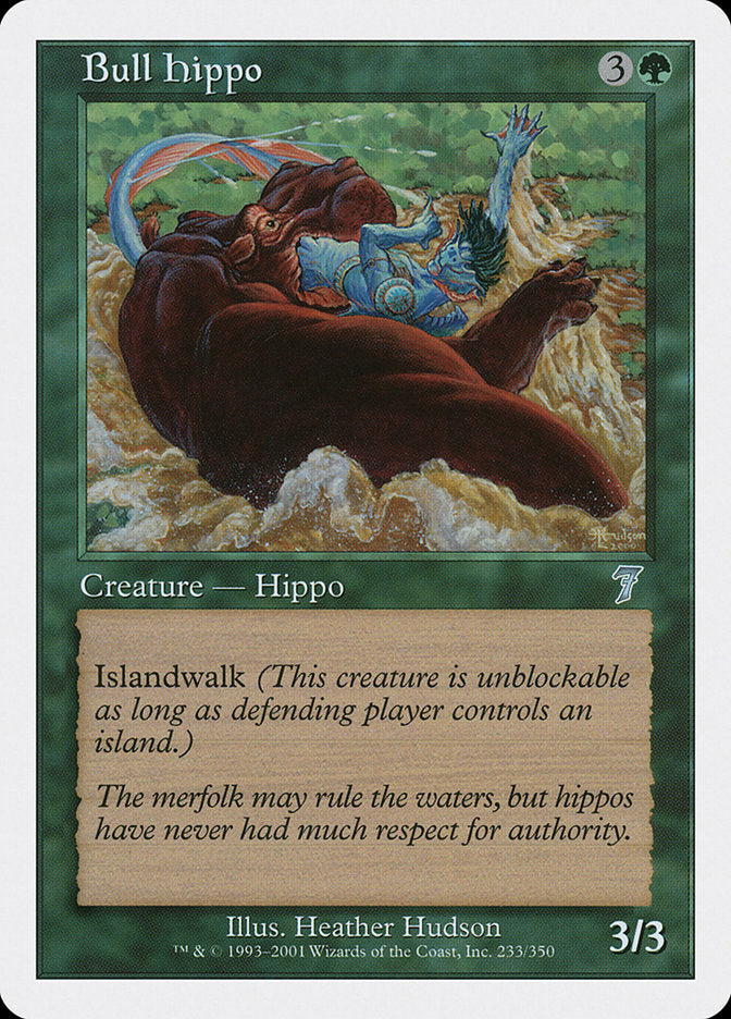 Bull Hippo [Seventh Edition] | Arkham Games and Comics