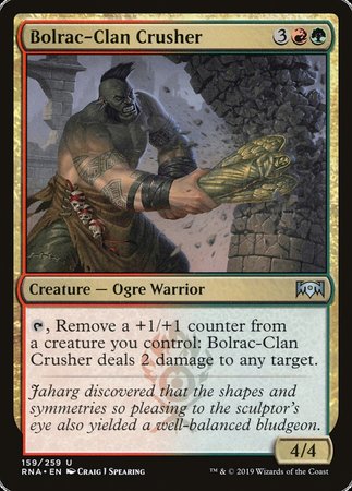 Bolrac-Clan Crusher [Ravnica Allegiance] | Arkham Games and Comics