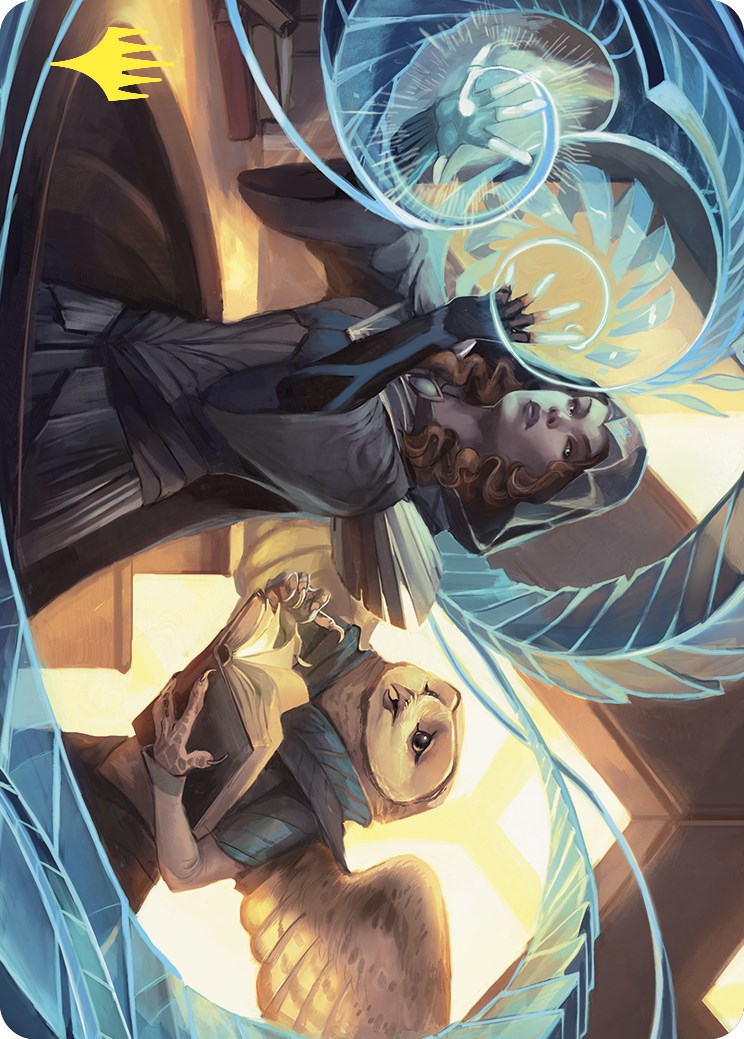 Personal Tutor Art Card (Gold-Stamped) [Commander Masters Art Series] | Arkham Games and Comics