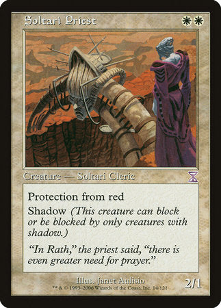 Soltari Priest [Time Spiral Timeshifted] | Arkham Games and Comics