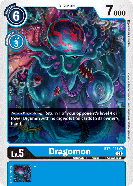 Dragomon [BT6-026] [Double Diamond] | Arkham Games and Comics