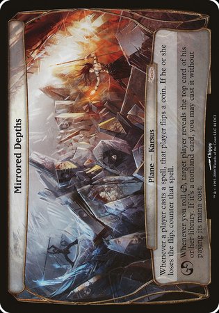 Mirrored Depths (Gateway Promo) [Promotional Planes] | Arkham Games and Comics
