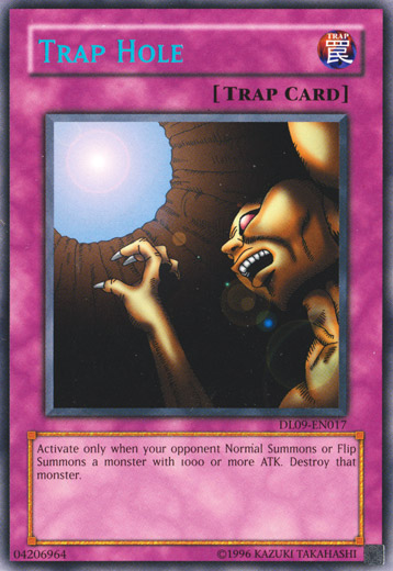 Trap Hole (Blue) [DL09-EN017] Rare | Arkham Games and Comics