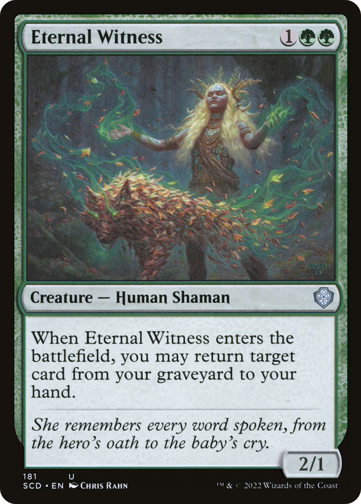 Eternal Witness [Starter Commander Decks] | Arkham Games and Comics