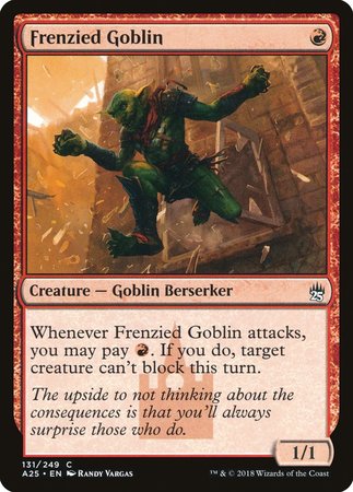 Frenzied Goblin [Masters 25] | Arkham Games and Comics