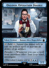 Alien // Osgood, Operation Double Double-Sided Token [Doctor Who Tokens] | Arkham Games and Comics