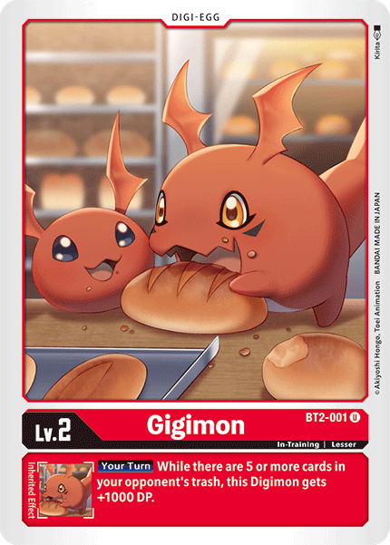 Gigimon [BT2-001] [Release Special Booster Ver.1.5] | Arkham Games and Comics