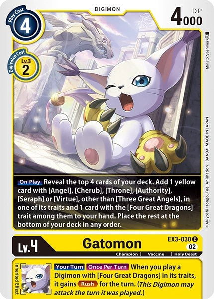 Gatomon [EX3-030] [Revision Pack Cards] | Arkham Games and Comics
